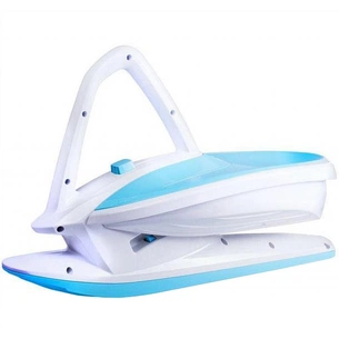 Санки Plastkon Skidrifter білі з блакитним (49098) зображення 1