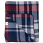Плед Ardesto Fleece 100% поліестер, клітинка, синьо-бордовий 130х160 см (ART0719PB) - preview 4