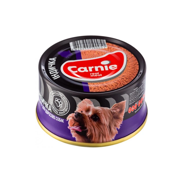 Консерви для собак Carnie Dog м'ясний паштет з індичкою 90 г (4820255190532) - зображення 1