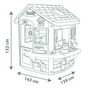 Ігровий будиночок Smoby Life "Садівник" з кухнею та мийкою, 16 аксес., 132х144х140 см (7600810505) - preview 4