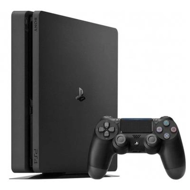 Ігрова консоль Sony PS4 Slim 500Gb Black DC+HZD+RC+PSPlus 3М - зображення 1