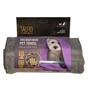 Рушник для тварин Tauro Pro Line з мікрофібри 60х90 см сірий (TPL63396) - зменшене зображення 1