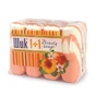 Тверде мило Шик 1+1 Beauty Іспанський нектарин 4x90 г (4820023362413) - зменшене зображення 1