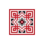 Картина по номерам ArtCraft Український орнамент 30х30 см (13040-AC) - зменшене зображення 1