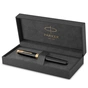 Ручка пір'яна Parker SONNET 17 Black Lacquer GT  FP F (86 015) - зменшене зображення 5