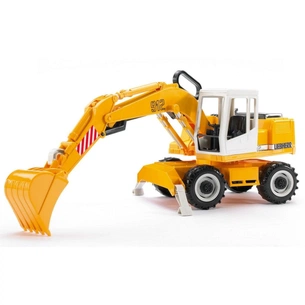 Спецтехніка Bruder екскаватор колісний Liebherr, М1: 16 (02426) зображення 1