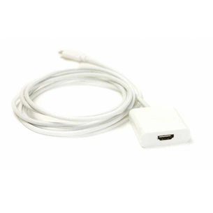 Кабель мультимедійний USB Type-C to HDMI F 1.8m PowerPlant (KD00AS1271) зображення 1