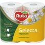 Туалетний папір Ruta Selecta з ароматом ромашки 3 шари 4 рулони (4820023744493) - зменшене зображення 1
