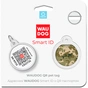 Адресник для тварин WAUDOG Smart ID з QR паспортом "Мілітарі" круг 25 мм (225-4026) - уменьшенное изображение 5