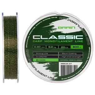 Волосінь Brain Classic Carp Line 3D (camo) 300m 0.30mm 20lb 8.8kg (1858.81.07) изображение 1
