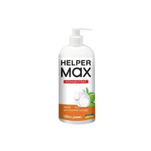 Засіб для ручного миття посуду Helper Max Ultra Рower Концентрат 1 л (4820183972095) зображення 1