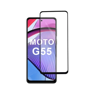Скло захисне PowerPlant Full screen Motorola Moto G55 (GL605344) зображення 1