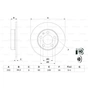 Гальмівний диск Bosch 0 986 478 868 - зменшене зображення 5