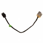 Роз'єм живлення ноутбука з кабелем HP для HP PJ584,PJ680 (4.5mm x 3.0mm + center pin),8(7)-pin,18 (A49077) - уменьшенное изображение 1