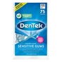 Флос-зубочистки DenTek Комфортне очищення 75 шт. (047701002711) - уменьшенное изображение 1