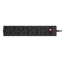 Мережевий фільтр живлення LogicPower LP-X5 PREMIUM, 2m black (9583) - зменшене зображення 2