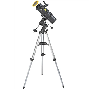 Телескоп Bresser Spica 130/1000 EQ3 Reflector Solar Carbon + фільтр + адаптер (929320) зображення 1