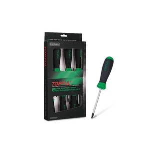 Набір викруток Toptul TORX з отвором T10-T40 (GAAE0610) зображення 1