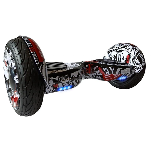 Гіроборд Rover XL6 10.5 Grafitti white-red - picture 1