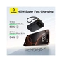 Батарея універсальна Baseus EnerFill FC31 Qpow 3 20000mAh 45W PD/3.0 QC/4.0 Black (E0028D00) - зменшене зображення 5