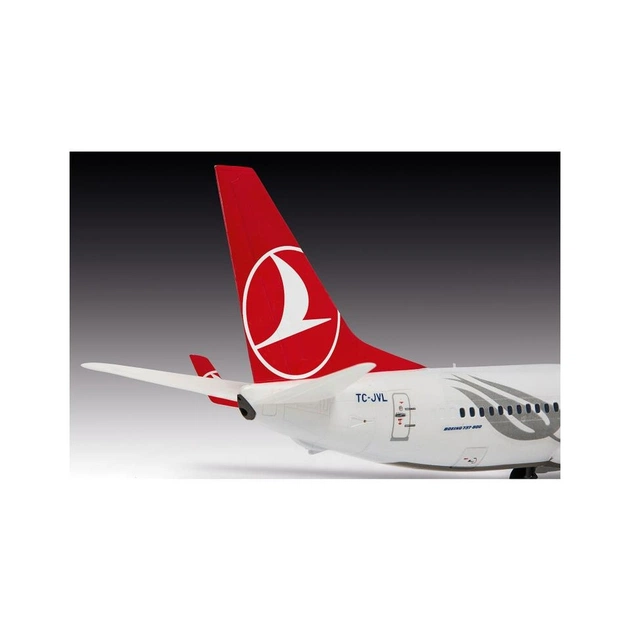 Збірна модель Revell набір Літак Boeing 737-800 "Turkish Airlines", рівень 4, 1:144 (RVL-63772) - picture 3