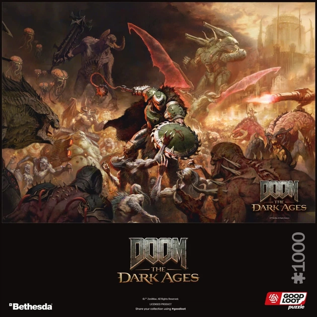 Пазл GoodLoot Doom Dark Ages Slayer`s Rage 1000 ел. (5908305249771) - picture 6
