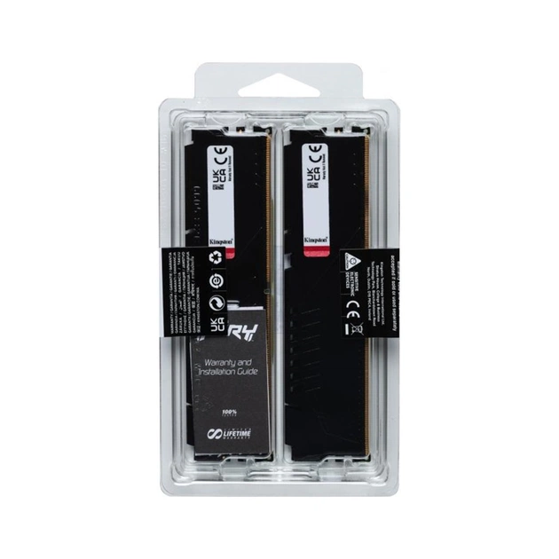 Модуль пам'яті для комп'ютера DDR5 64GB (2x32GB) 5600 MHz Fury Beast Black Kingston Fury (ex.HyperX) (KF556C36BBE2K2-64) - picture 7