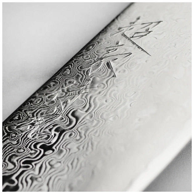 Кухонний ніж Yaxell Super Gou Ypsilon Сантоку 165 мм (37201) - picture 2