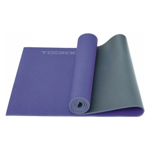 Килимок для йоги Toorx Yoga PVC 173 х 60 х 0,6 см Viola/Antracite (MAT-177) (931139) зображення 1