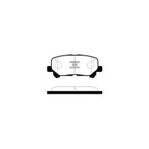 Гальмівні колодки HI-Q SP1461A зображення 1