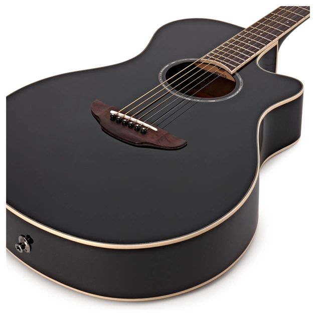 Гітара електроакустична Yamaha APX600 Black - picture 2