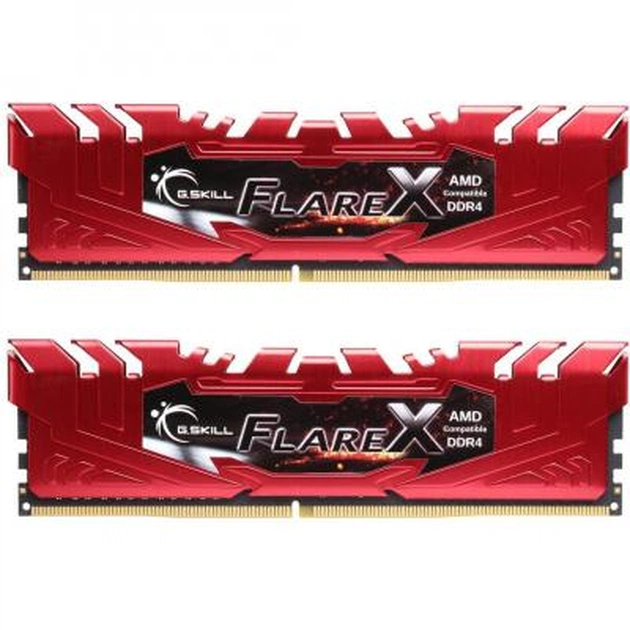 Модуль пам'яті для комп'ютера DDR4 16GB (2x8GB) 2133 MHz Flare X G.Skill (F4-2133C15D-16GFXR) - изображение 1
