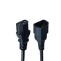 Кабель живлення C13 to C14 2.0m black Armorstandart (ARM73125) - зменшене зображення 1