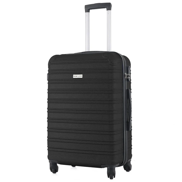 Чемодан Semi Line 24" (M) Black (T5636-2) (DAS302603) - изображение 1
