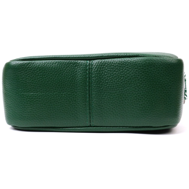 Сумка Vintage З натуральної шкіри Зелена (22603) - зображення 7