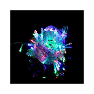 Гірлянда Voltronic Діод Mix Color 300 LED, 30 м, 8 режимів, прозора (Garl-300LED-30mMix) зображення 1