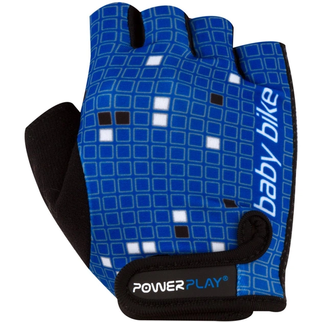 Велорукавиці PowerPlay 5451 Синьо-Білі S (5451_S_Blue-White) - picture 6