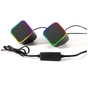 Акустична система ColorWay Cubix 2.0 RGB USB Black (CW-SPU05BK) - зменшене зображення 3