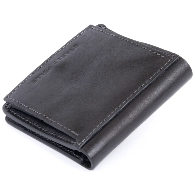 Портмоне Grande Pelle Чорне (11329) - зображення 2