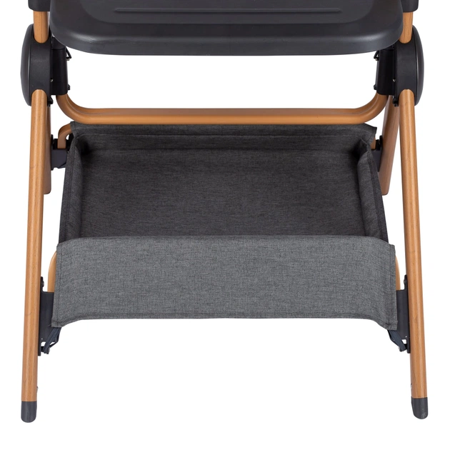 Ліжечко FreeON приліжкове та стільчик для дитини Nest & Feed 2 в 1, grey (84959) - изображение 3