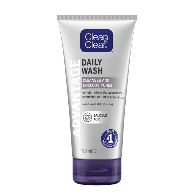 Гель для вмивання Clean & Clear Advantage Швидкий Ефект проти прищів щоденний 150 мл (3574660177596/3574660398410) - зображення 1