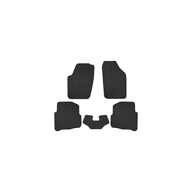 Килимок в салон EVAtech Volkswagen Polo (IV) 5-doors 2001-2009 4 поко (VW12912CGB5TL4RBB) - зображення 1