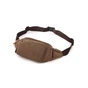 Сумка Vintage Поясна текстильна Коричнева (20176) - зменшене зображення 1