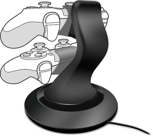 Зарядний пристрій SpeedLink TwinDock Charging System для Sony PS4 Black (SL-4511-BK) зображення 1