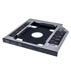 Фрейм-перехідник Grand-X HDD 2,5'' SATA2/SATA3 Slim 9,5mm (HDC-24С) зображення 1