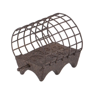 Годівниця Brain fishing River із ґрунтозачепами 120g Brown (1858.20.78) зображення 1