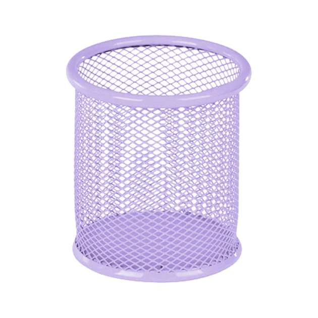 Підставка для ручок Kite кругла, металева 80х80х100 мм бузкова (K22-2110-36) - picture 1