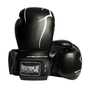 Боксерские перчатки PowerPlay 3018 Jaguar Chorni 10 untsiy (PP_3018_10oz_Black) - уменьшенное изображение 1
