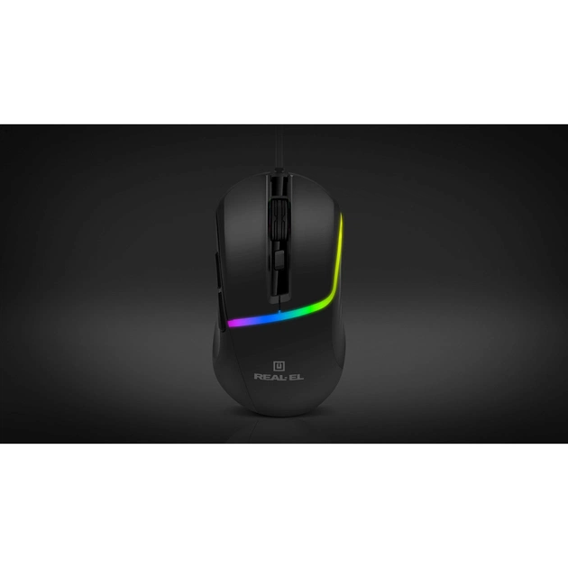 Мишка REAL-EL RM-530 USB Black (EL123200053) - зображення 10