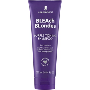 Шампунь Lee Stafford Bleach Blondes Purple Toning для освітленого волосся 250 мл (5060282705777) зображення 1